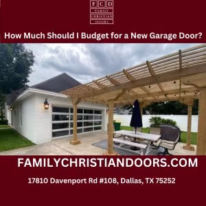 How Much Should I Budget for a New Garage Door